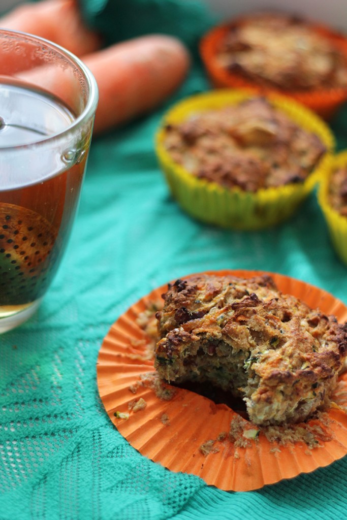wortelcourgettemuffin