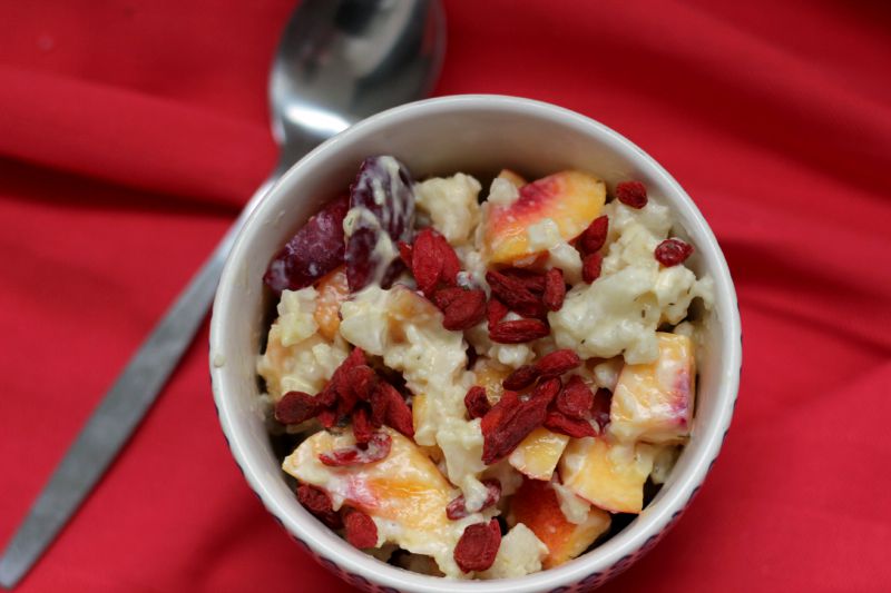fruitige bloemkoolsalade