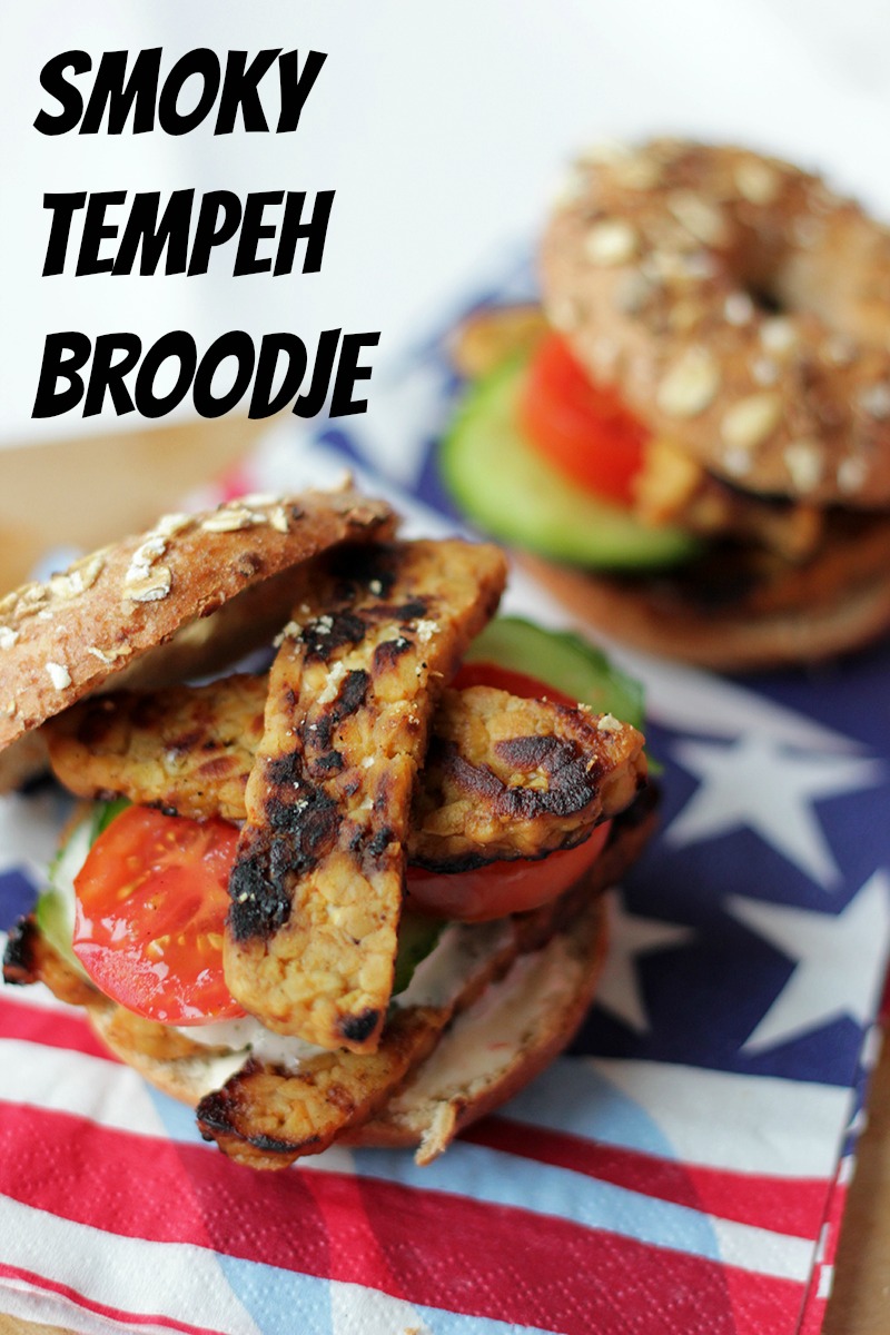 Smokey Tempeh Broodje