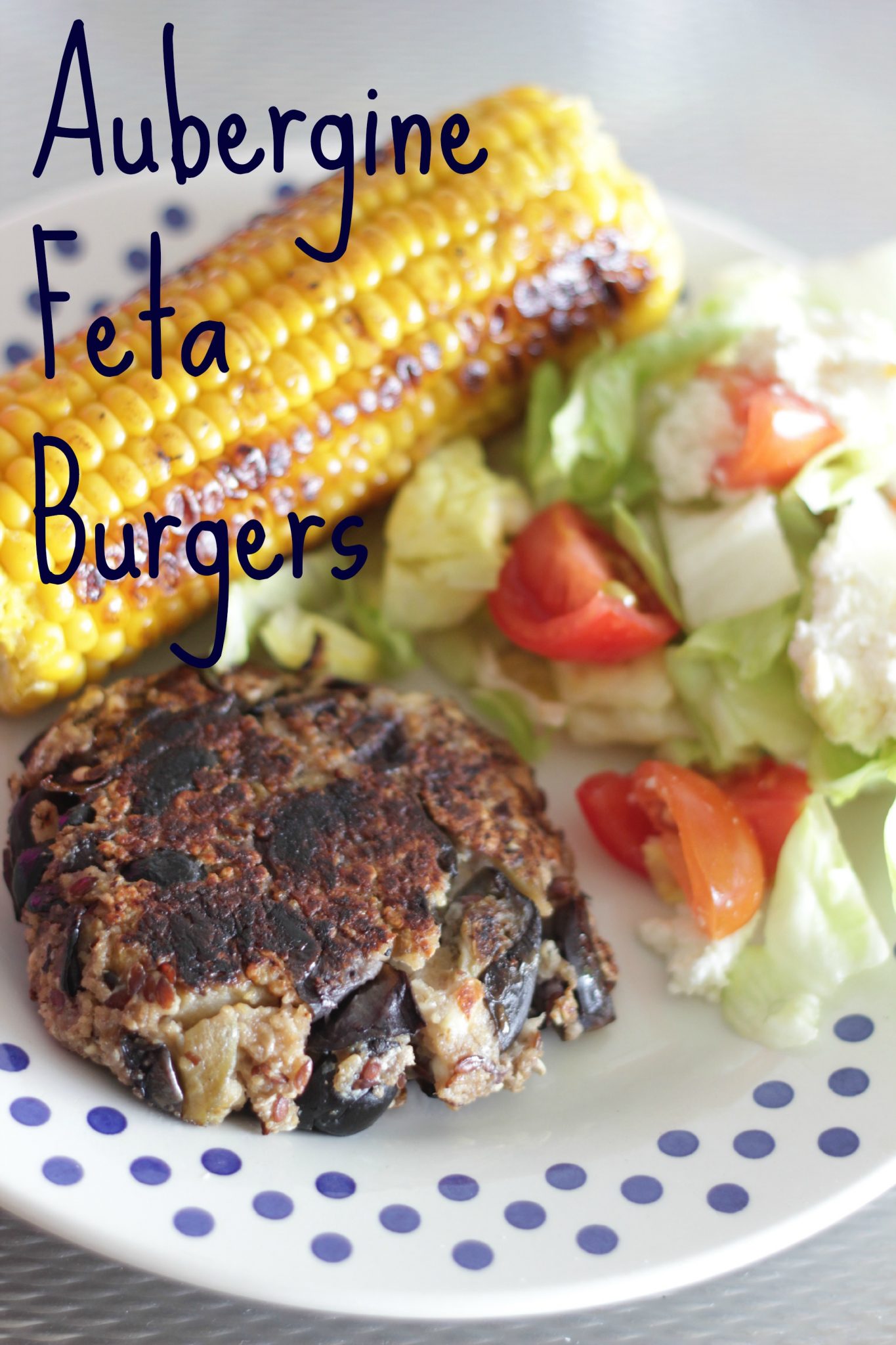 Aubergine Feta Couscous Burgers - De Bakparade