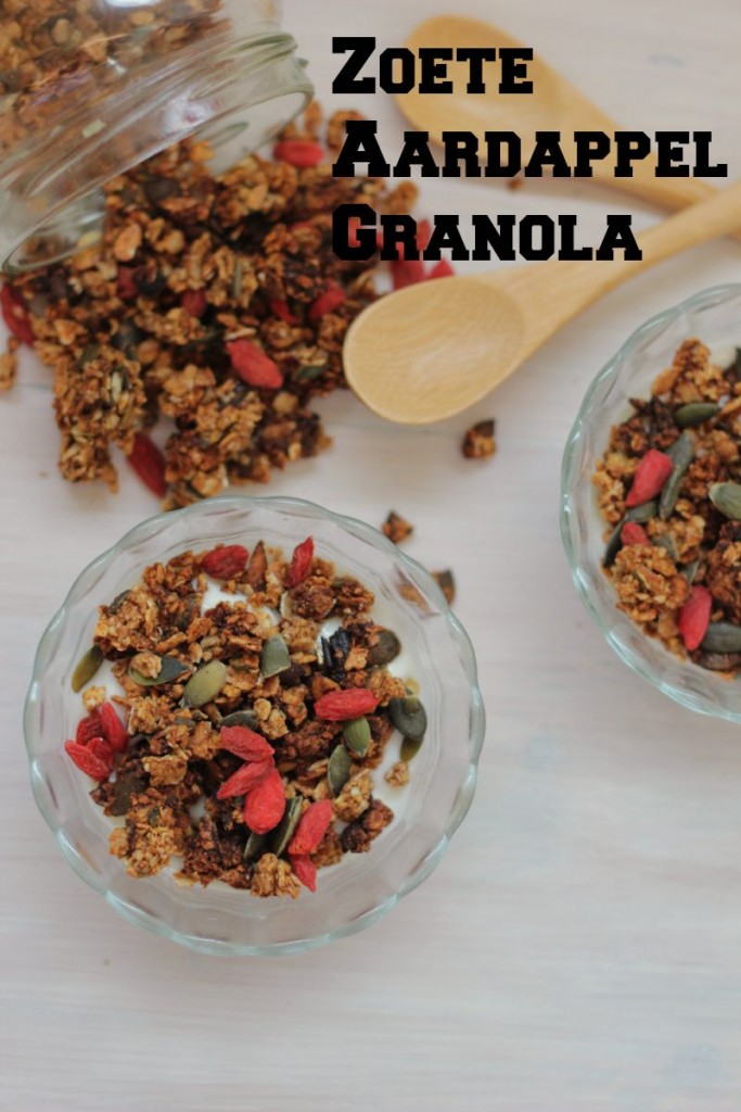 zoete aardappel granola