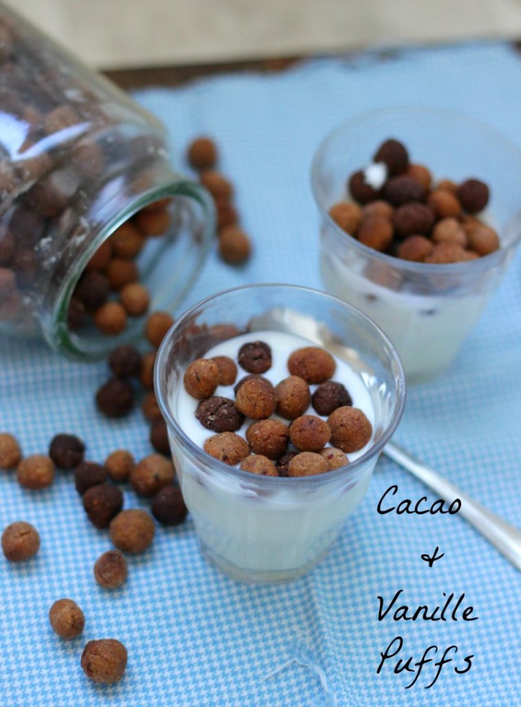 cacao en vanille puffs