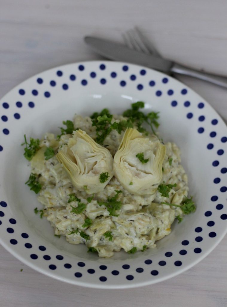 artisjok risotto