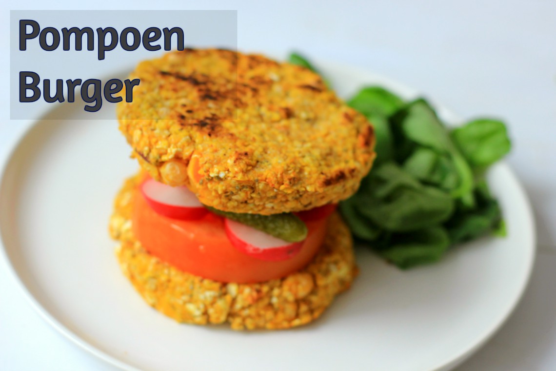 Vegetarische Pompoen  Burger – Makkelijk en Snel